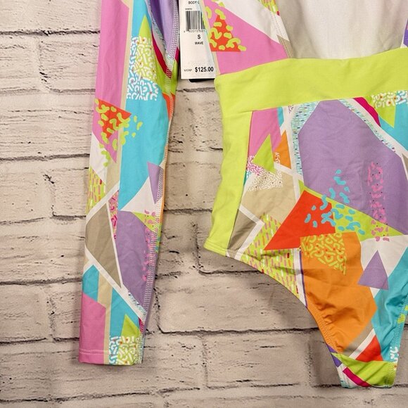 BODY GLOVE Colorbox Wave Size Small Long Sleeve One Piece Rash Guard Swimsuit - Picture 9 of 11